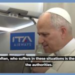 Дархости Поп аз Тромп барои хештандорӣ дар баробари раиси ҷумҳури Венесуэла