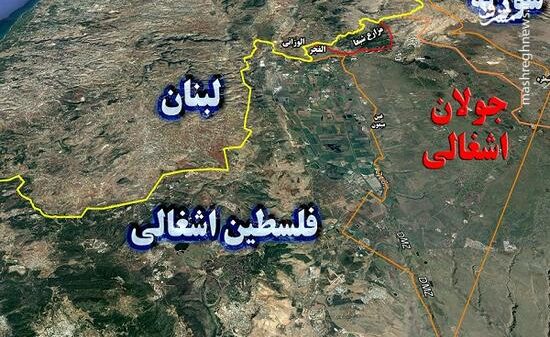 Харитаи Сурия бидуни минтақаи Ҷулон