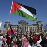 Тазоҳуроти мардумӣ дар Берлин дар маҳкумияти наслкушӣ дар Ғазза