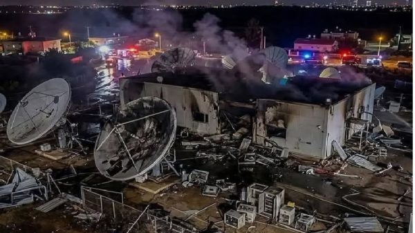 Маркази иртибототи моҳвораии Телавив нобуд шуд