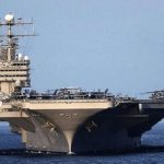 Сипоҳ: Нови ҳавопаймобари Abraham Lincoln-ро бо 4 мушаки болистик ҳадаф қарор додем